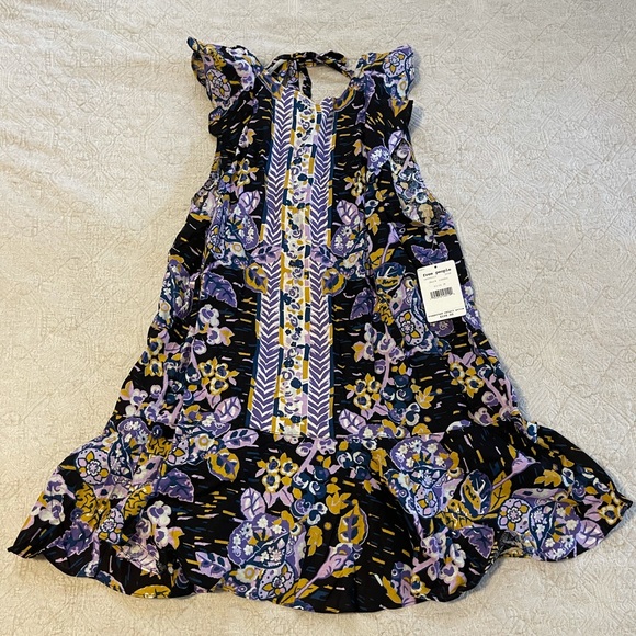 NWT Free People Summer In Tulum Dark Combo Tunic - Picture 7 of 10